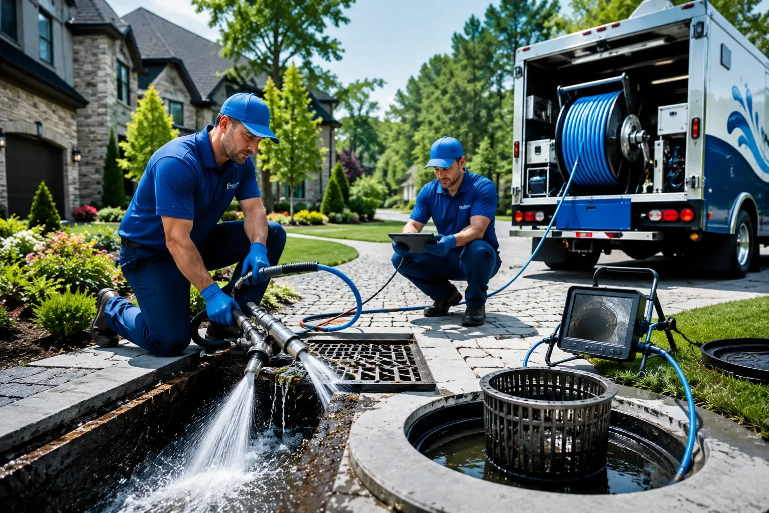 Local outdoor drain cleaning professionals in Long Lake, MN